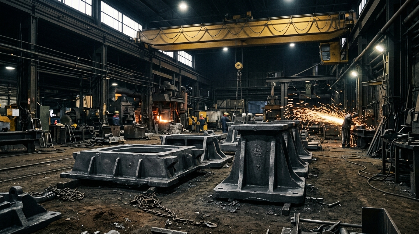 SHEF Grey & Ductile Iron Foundry Melting and Casting Operations
